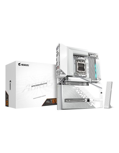 PLACA BASE GIGABYTE X870 A STEALTH ICE DDR5 AM5 ATX WIFI