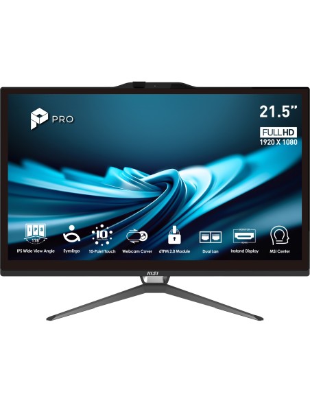 MSI Pro AP222T-490EU i3-14100 8 256 W11H 22" tac.B