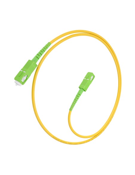 CABLE AISENS FIBRA G657A2 3.0 9 125 SMF SIMPLEX LSZH SC APC 1.0M