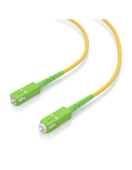 CABLE AISENS FIBRA G657A2 3.0 9 125 SMF SIMPLEX LSZH SC APC 1.0M