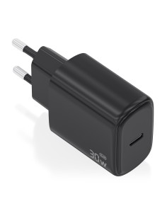 CARGADOR AISENS GAN 30W 1XUSB-C PD3.0 NEGRO