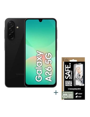 Samsung Galaxy A26 128GB 6GB Black+ protector SAFE