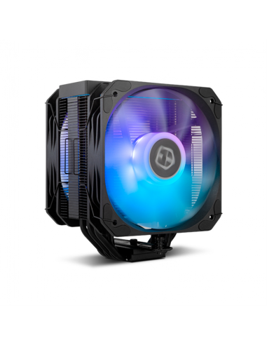 VENTILADOR CPU NOX HUMMER H-200 ARGB 2XVENT 130MM PWM