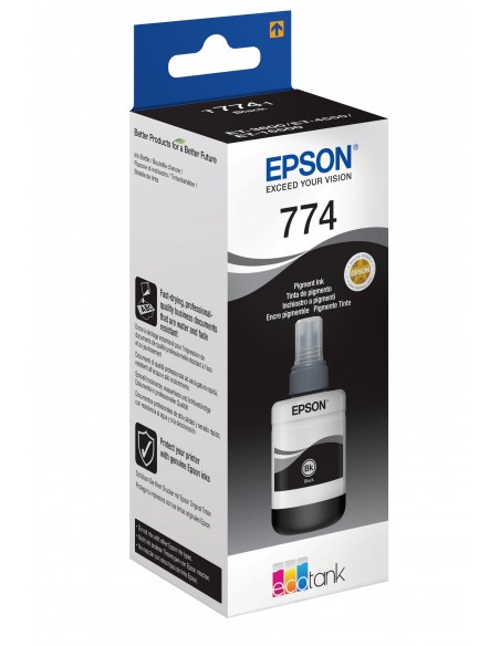 Epson Botella Tinta Ecotank T7741 Negro