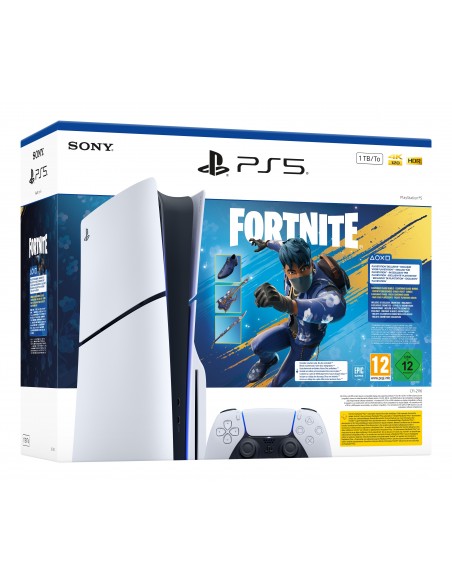 CONSOLA SONY PS5 SLIM CHASSIS E CON LECTOR 1TB FORNITE COBALT STAR