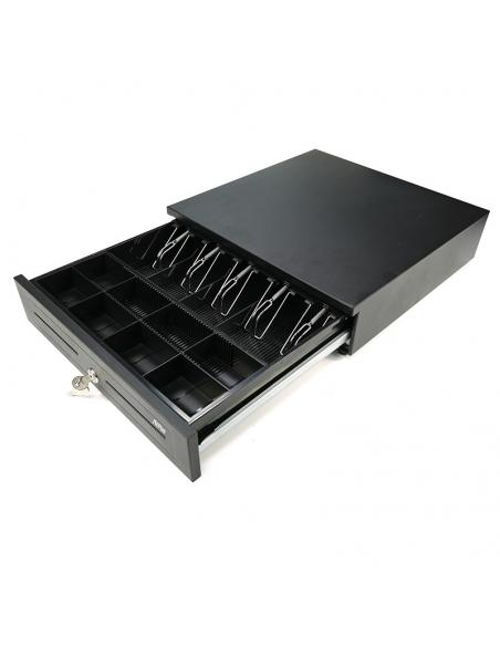 CAJON PORTAMONEDAS AVPOS U295 41CM ACERO BANDEJA EXTRAIBLE AVP-CASH-U285