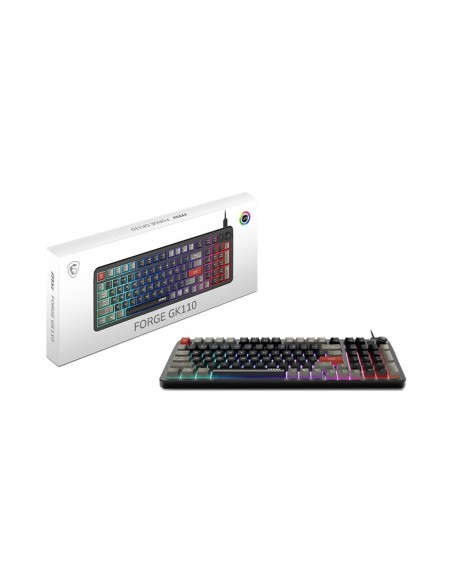 Msi Teclado Gaming FORGE GK110 ES