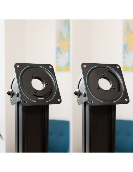 SOPORTE MESA PEANA GIR INCL MONITOR 3KG ORG.CABLES NEGRO TOOQ TQATC2601-B