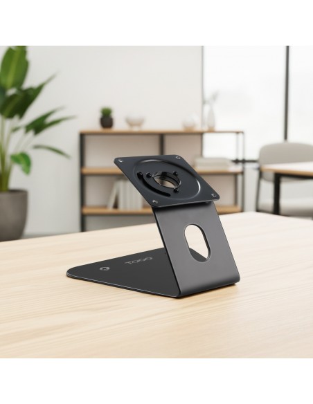 SOPORTE MARCO ANTIRROBO TABLET MESA-PARED TOOQ NEGRO TQATWM3401-B