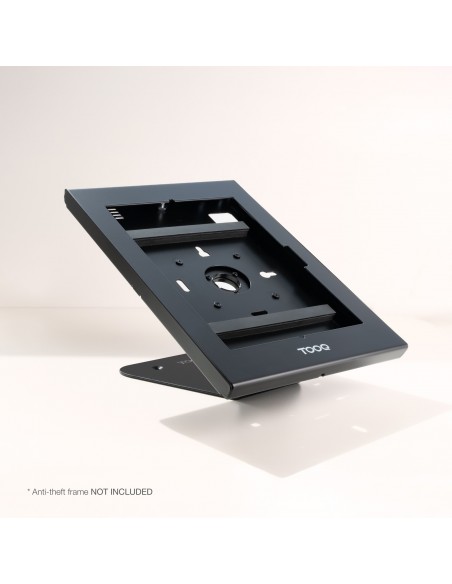 SOPORTE MARCO ANTIRROBO TABLET MESA-PARED TOOQ NEGRO TQATWM3401-B