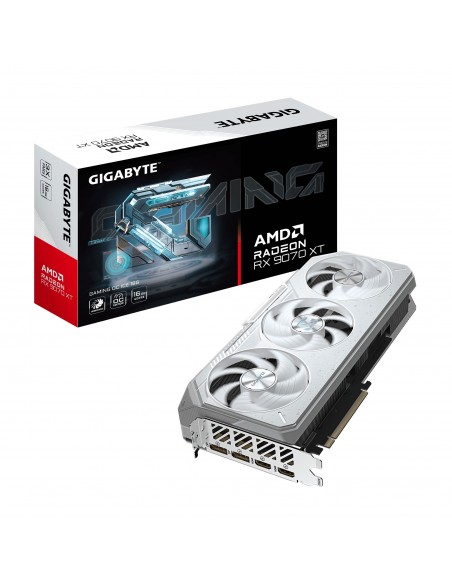 TARJETA GRAFICA GIGABYTE RADEON RX 9070 XT GAMING OC ICE 16GB