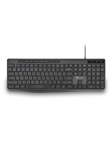 NGS Teclado USB SPECTRA Ultra Slim Silen. USB-A