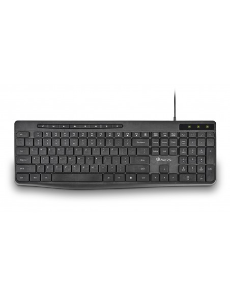NGS Teclado USB SPECTRA Ultra Slim Silen. USB-A