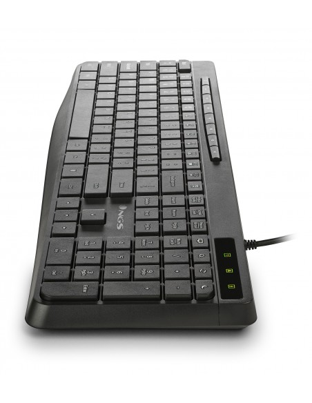 NGS Teclado USB SPECTRA Ultra Slim Silen. USB-A