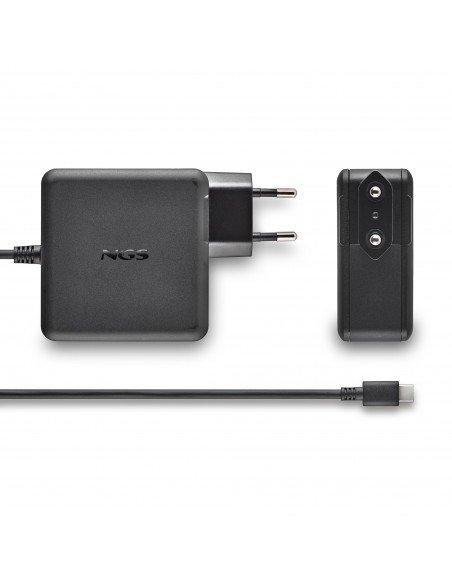NGS CARGADOR 65W SALIDA USB-C CON CABLE