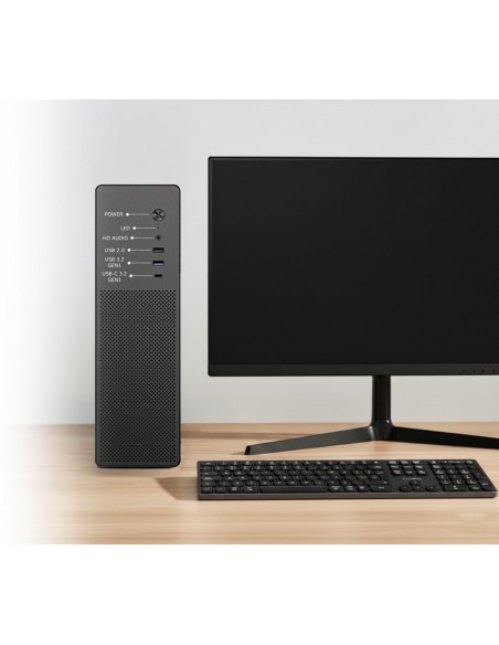 COOLBOX Caja MATX Slim 100 USB-C 3.2 GEN1