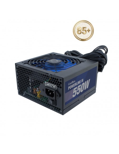 COOLBOX Fuente Alimentac. ATX POWERLINE III 550W