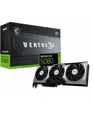 TARJETA GRAFICA GEFORCE RTX 5080 16G VENTUS 3X OC
