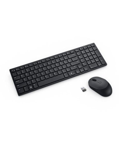 COMBO TECLADO RATON DELL PRO SILENCIOSO KM555 NEGRO INALAMBRICO
