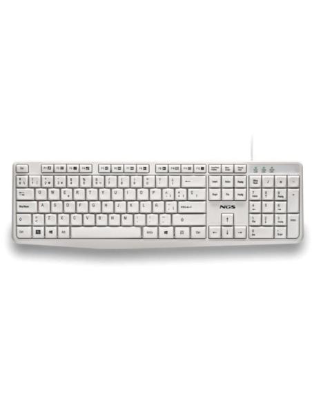 NGS Teclado USB-A 12 Teclas Multi Cable 1.5M