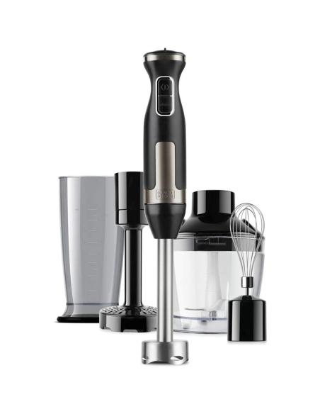 PAE BATIDORA VARILLA BLACKDECKER 1500W 20VEL 4CUCHILLAS ACCESORIOS BXHBA1500E