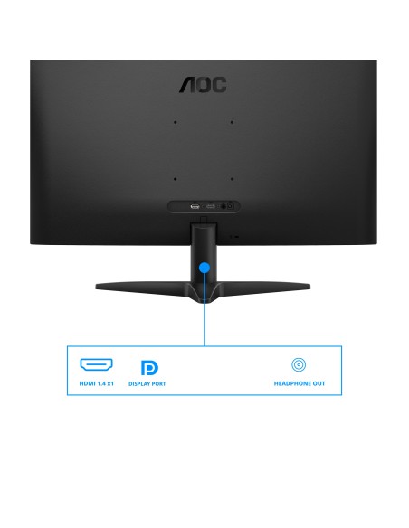 MONITOR 27 AOC 27B36X IPS FHD 1920X1080 144HZ HDMI NEGRO