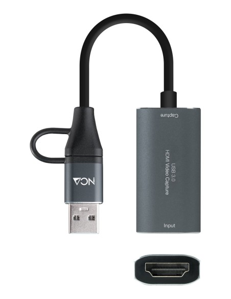 Nanocable Capturadora de video audio 4K 30HZ