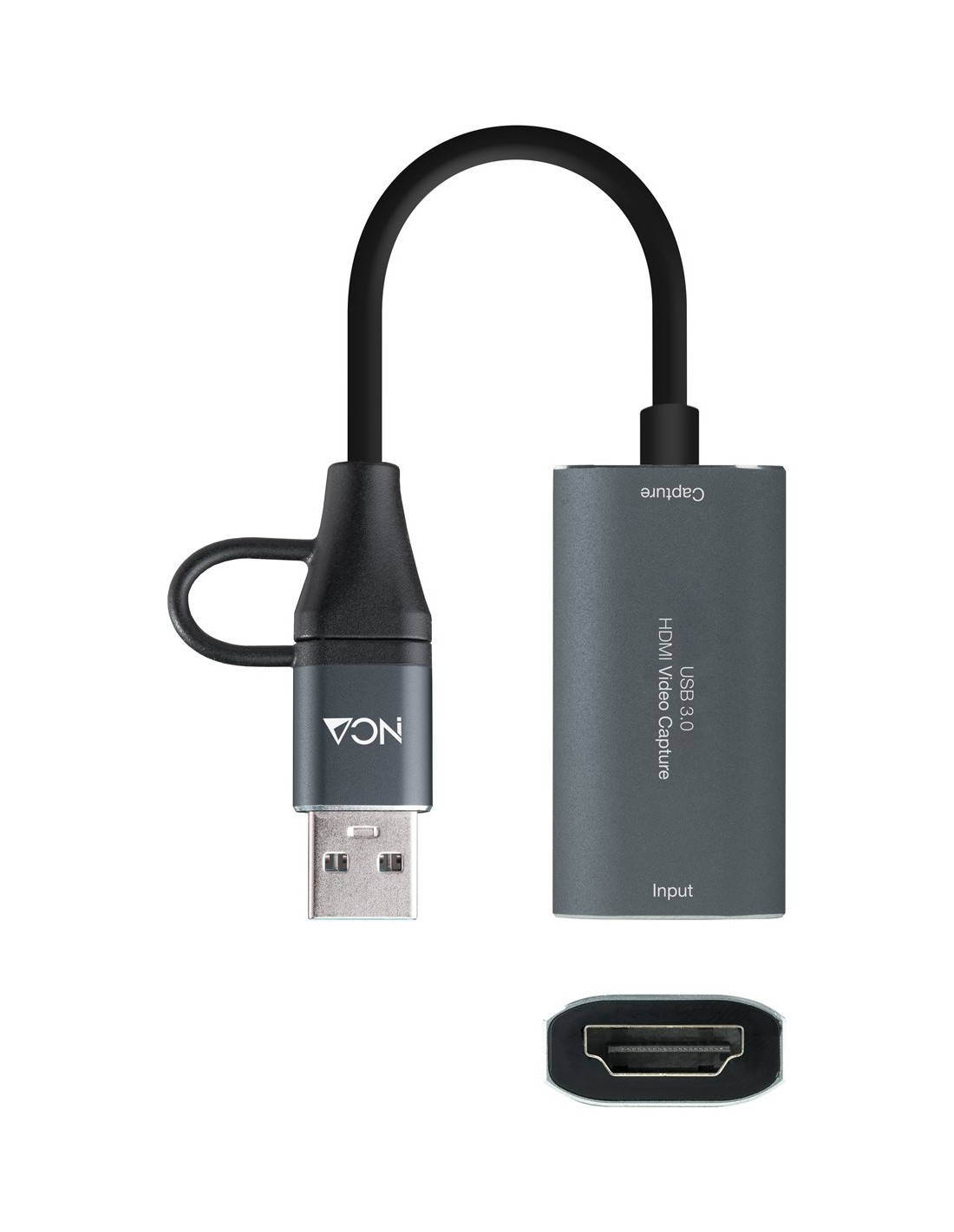 Nanocable Capturadora de video audio 4K 30HZ