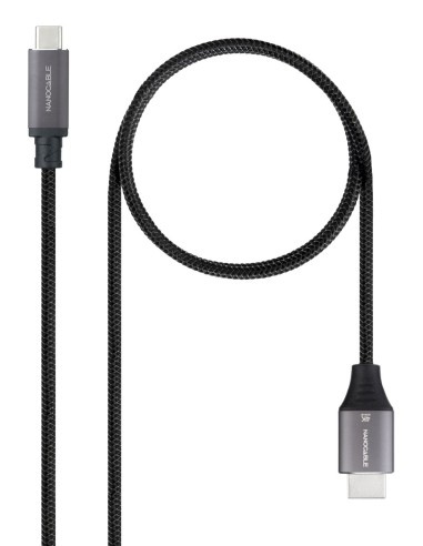 Nanocable Cable USB-C M -HDMI M 2.0 4K 60Hz 1.8M