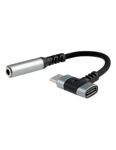 Nanocable Cable Adap. USB-C M-AUDIO3.5 H+USB H