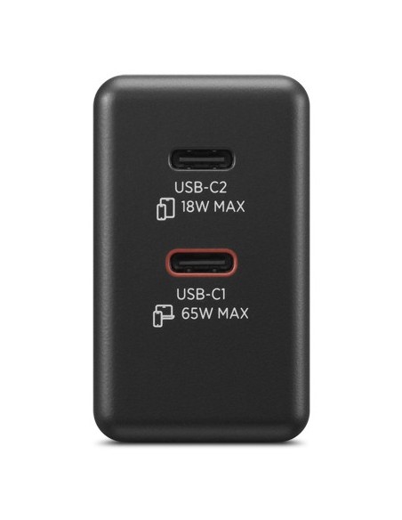 Lenovo Cargador Dual USB-C 65W Negro