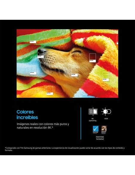 SAMSUNG TV 50" TU50U8075F CRYSTAL UHD SMART TV BT