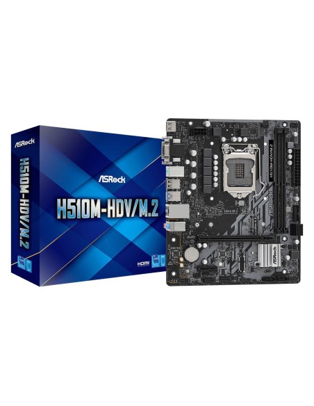 Asrock H510M-HDV M.2 DDR4 Negra