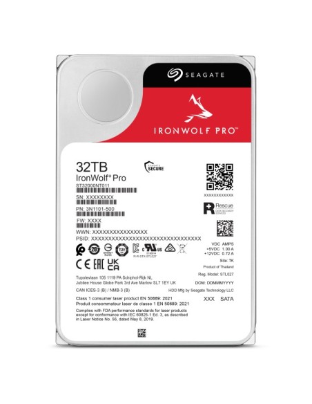 Seagate IronWolf Pro NAS ST32000NT000 32TB 3.5" SA