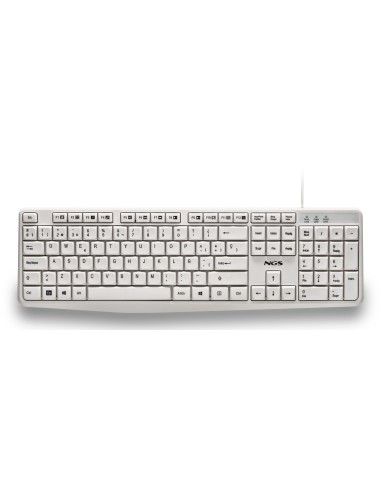 NGS Teclado USB-A 12 Teclas Multi Cable 1.5M
