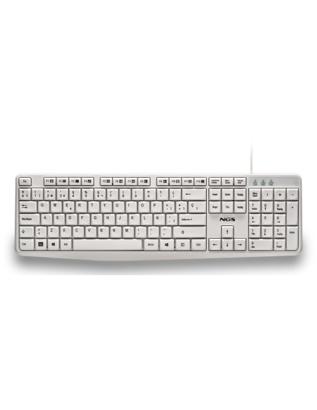 NGS Teclado USB-A 12 Teclas Multi Cable 1.5M