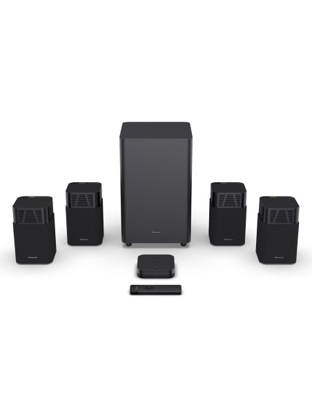 BARRA SONIDO HISENSE HT-SATURN 4.1.2 500W DOLBY ATMOS HDMI EARC BT 5.3