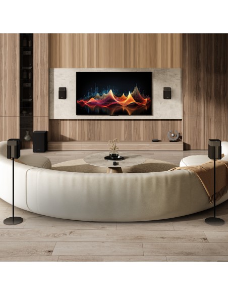 BARRA SONIDO HISENSE HT-SATURN 4.1.2 500W DOLBY ATMOS HDMI EARC BT 5.3