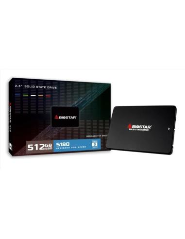 Biostar SSD S180 512Gb 2.5" SATA3 6Gb/s 512Mbs
