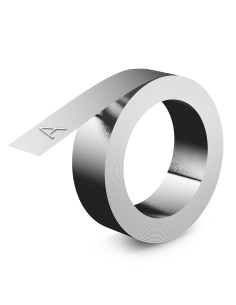 Cinta dymo etiquetas aluminio 1.2cm 31000
