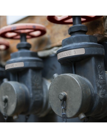 Cinta dymo etiquetas aluminio 1.2cm 31000