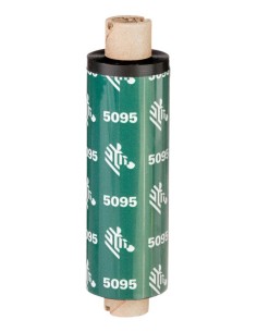 RIBBON ZEBRA RESINA 64MMX 74 METRIS (CAJA 12 ROLLOS)