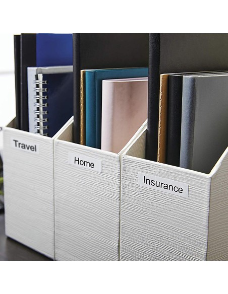 CINTA ROTULADORA AUTOADHESIVA DYMO D1 PARA ROTULADORAS LABEL MANAGER NEGRO SOBRE BLANCO S0720530