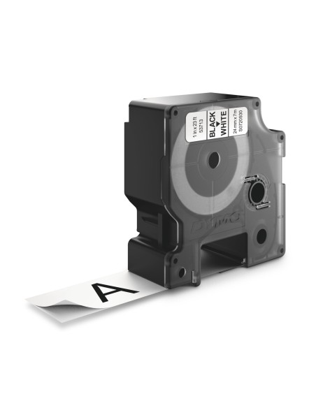 CINTA ROTULADORA AUTOADHESIVA DYMO D1 PARA ROTULADORAS LABEL MANAGER NEGRO SOBRE BLANCO S0720930