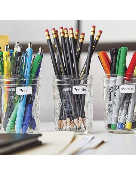 ETIQUETAS DYMO LABEL WRITER PAPEL MULTIFUNCION ROLLO DE 1000 UNIDADES BLANCAS DE 24X12MM S0722530