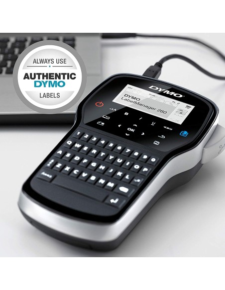 ROTULADORA ELECTRONICA DYMO LABEL MANAGER 280 CON TECLADO QWERTY S0968920