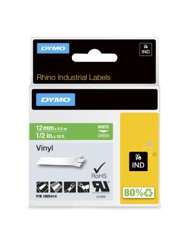 DYMO Etiquetas de Vinilo IND