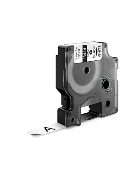 Cinta dymo 12mm RHINO coloured vinyl para impresora de etiquetas D1 18444