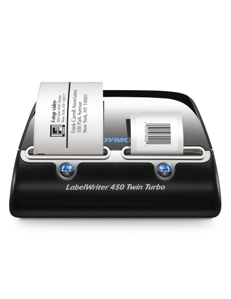 Dymo LabelWriter 450 twinturbo Impresora de etiquetas termica directa negro plata