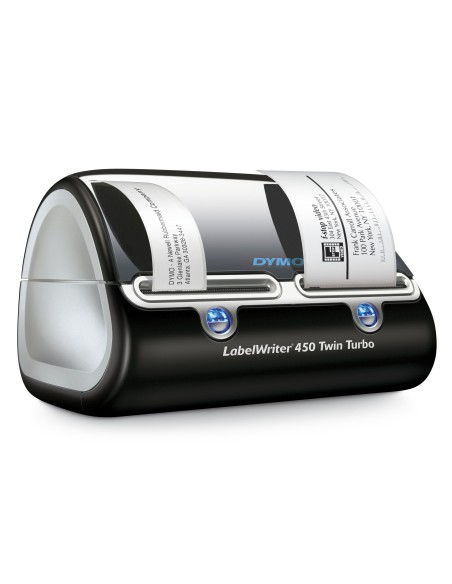 Dymo LabelWriter 450 twinturbo Impresora de etiquetas termica directa negro plata